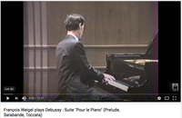 Debussy : Suite pour le Piano (Prélude, Sarabande, Toccata)